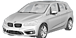 BMW F45 U0402 Fault Code